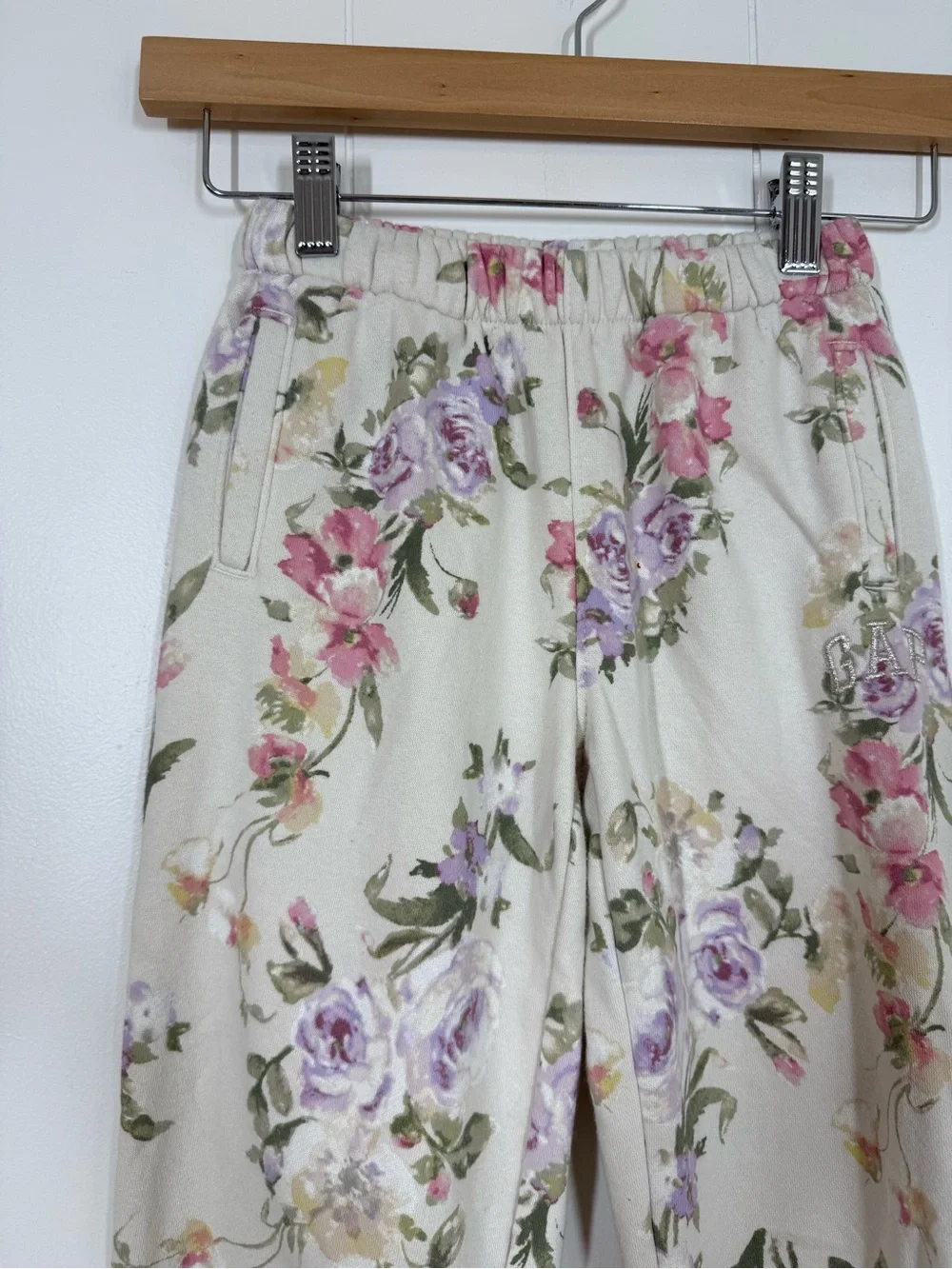 Gap X LoveShackFancy Floral Sweatpants
